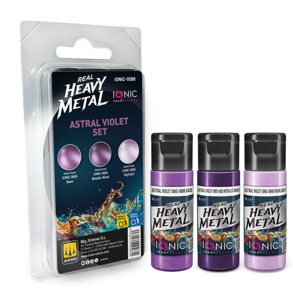 IONIC Smart Colors - Heavy Metal Astral Violet Set