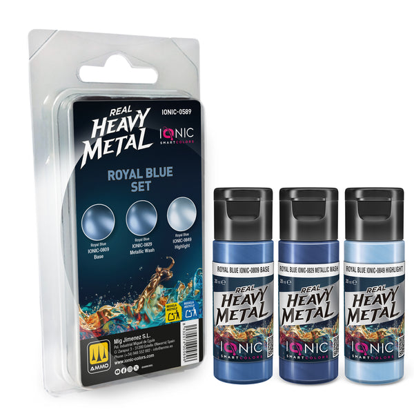 IONIC Smart Colors - Heavy Metal Royal Blue Set