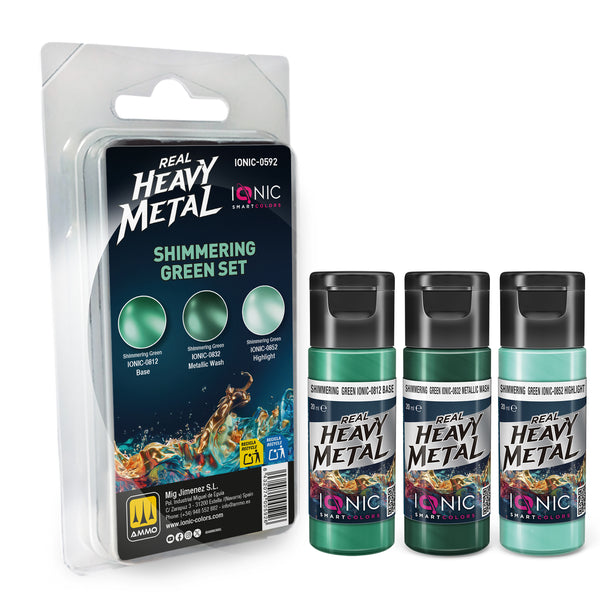 IONIC Smart Colors - Heavy Metal Shimmering Green Set