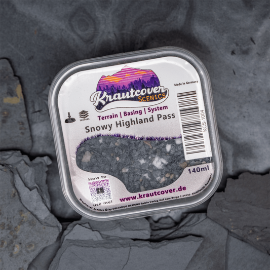 Krautcover Basecovers - Snowy Highland Pass 140ml - PACK OF 3