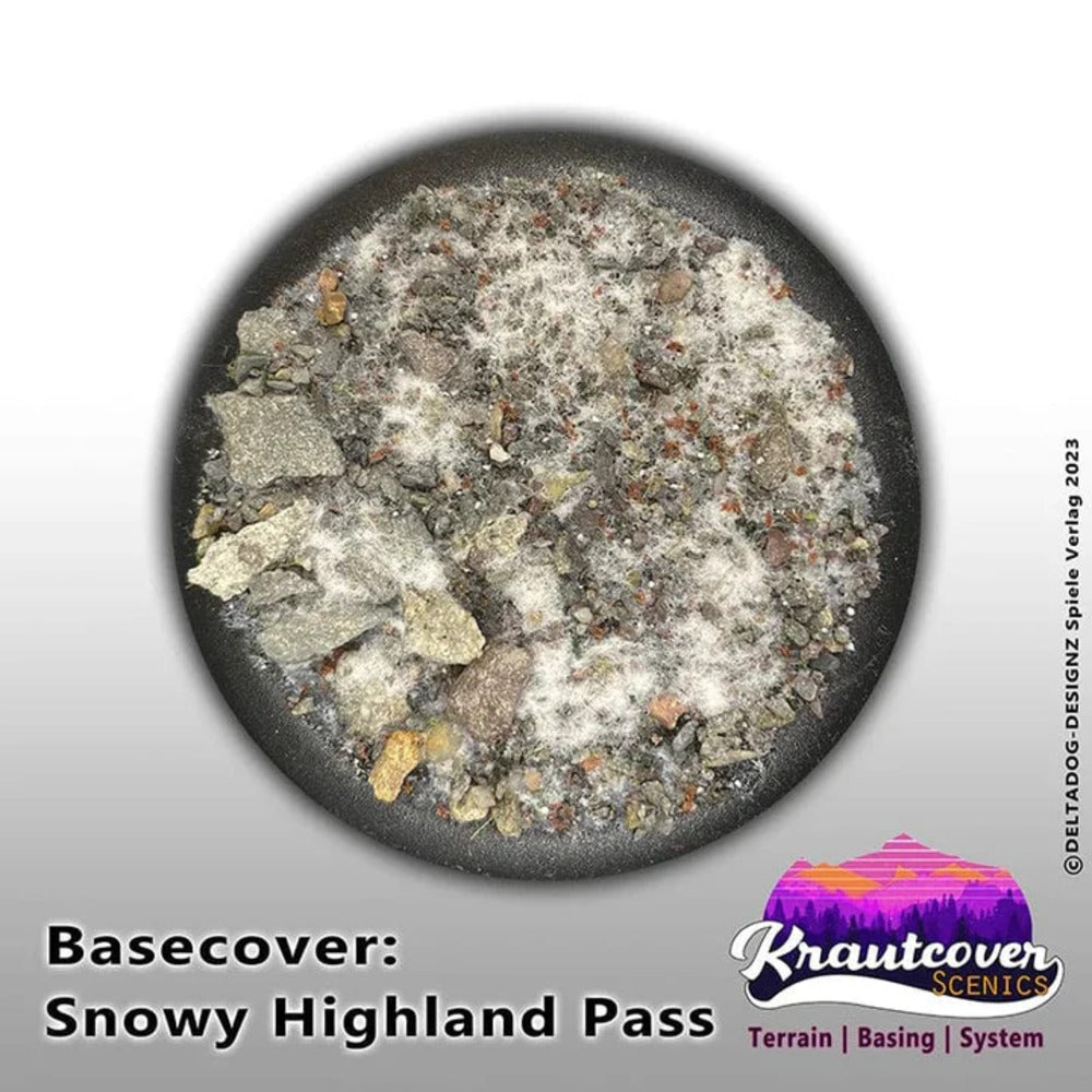 Krautcover Basecovers - Snowy Highland Pass 140ml - PACK OF 3