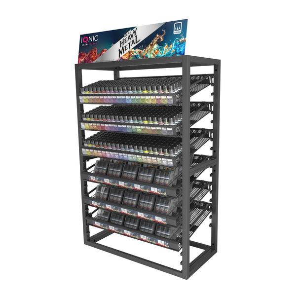 IONIC - Real Heavy Metal Rack - (6 jars / 60 references + 40 Sets)