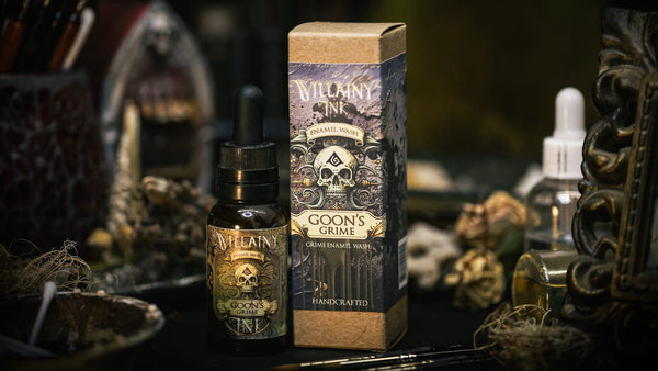 Villainy Inks Phase I - Handcrafted Enamel Washes 30ml - Goon's Grime