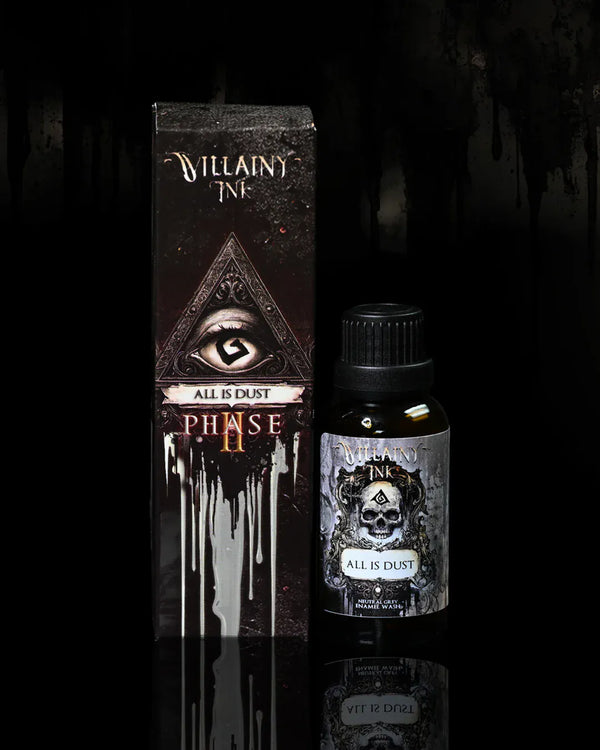 Villainy Inks Phase II - Handcrafted Enamel Washes 30ml - All is Dust