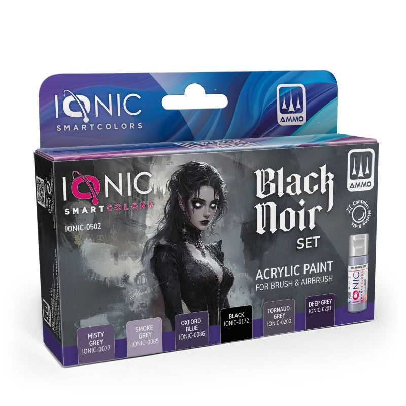 IONIC Smart Colors - Black Noir Set (6)