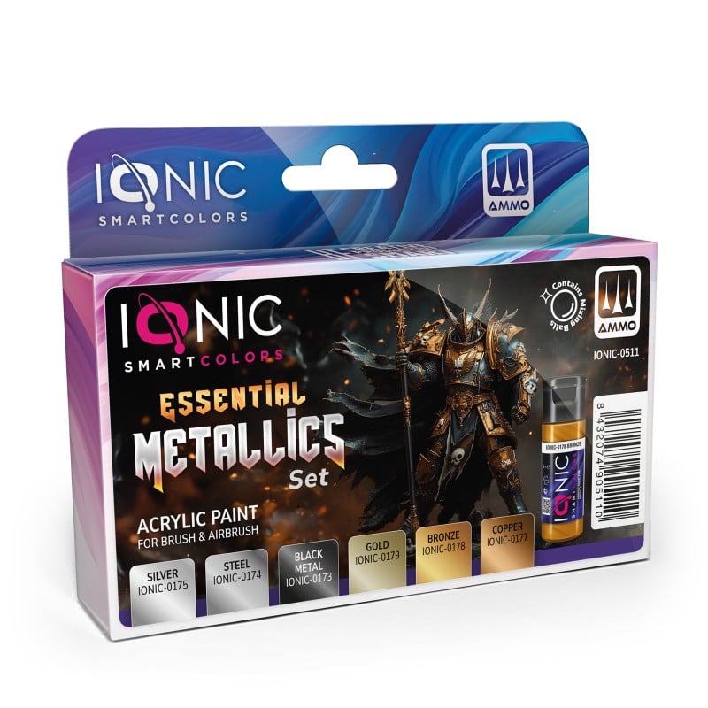 IONIC Smart Colors - Essential Metallics Set (6)