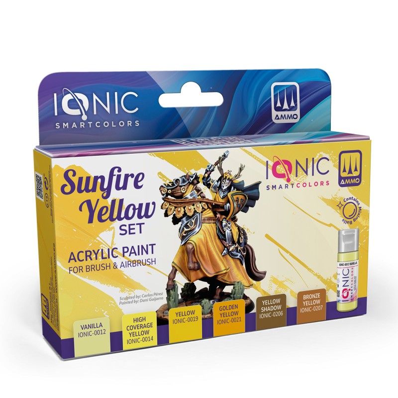 IONIC Smart Colors - Sunfire Yellow Set (6)