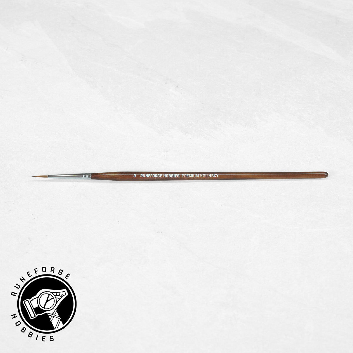 Runeforge Hobbies Premium Kolinsky Brushes - Size 0