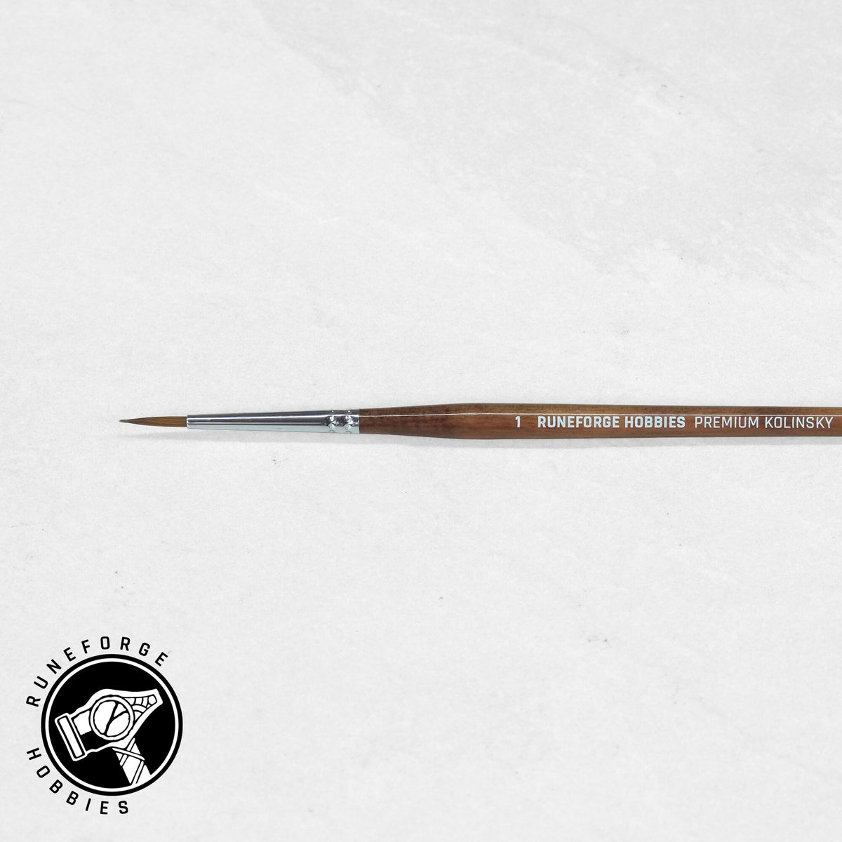Runeforge Hobbies Premium Kolinsky Brushes - Size 1