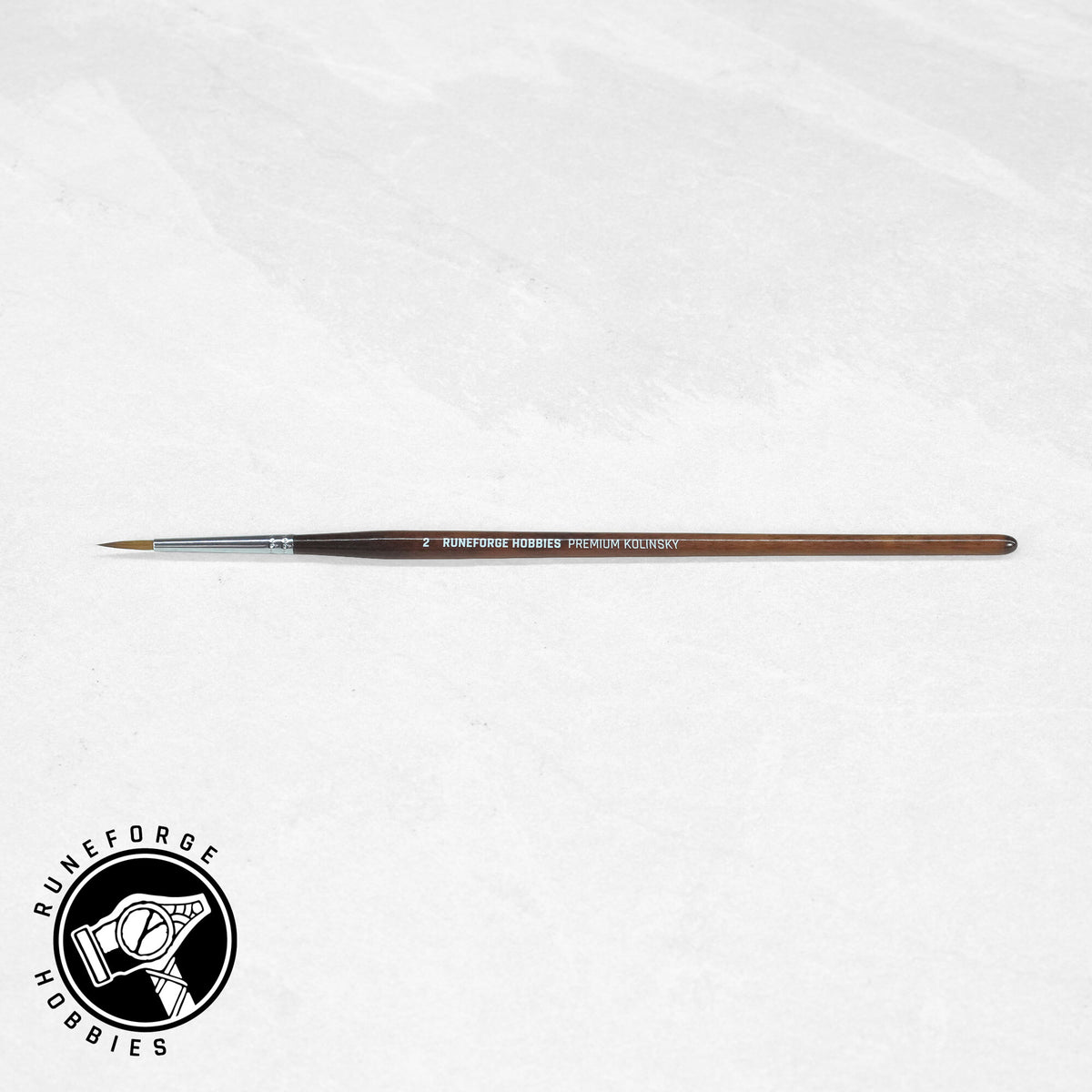 Runeforge Hobbies Premium Kolinsky Brushes - Size 2