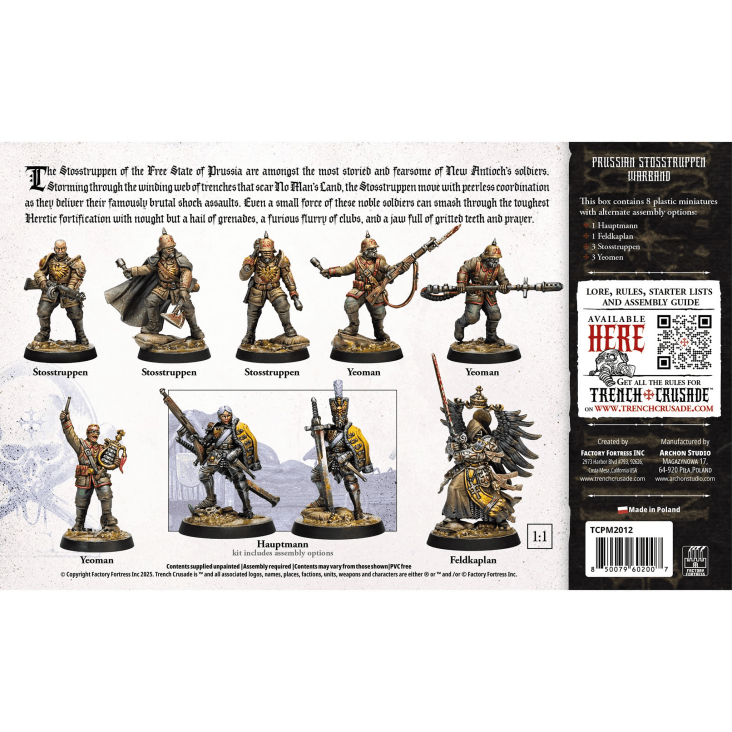 Trench Crusade New Antioch Prussian Stosstruppen Warband