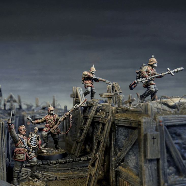 Trench Crusade New Antioch Prussian Stosstruppen Warband