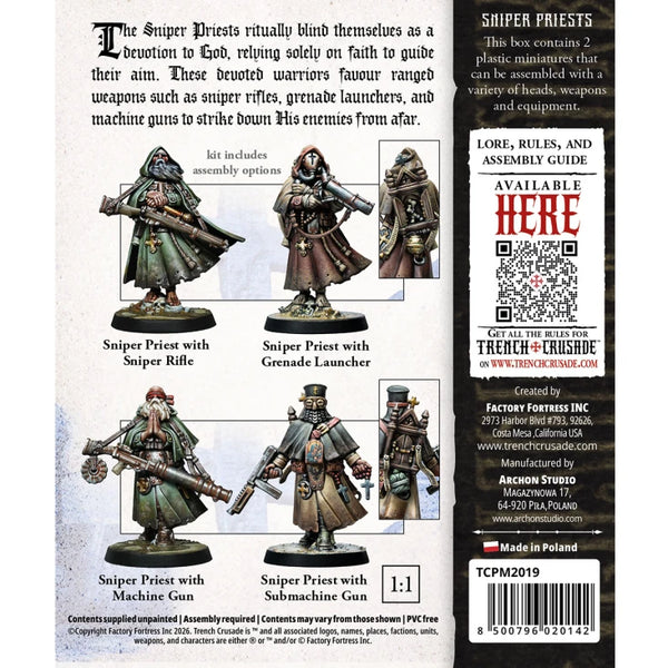 Trench Crusade New Antioch Prussian Sniper Priests