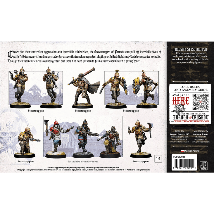 Trench Crusade New Antioch Prussian Stosstruppen