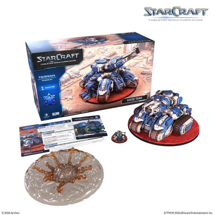 Starcraft Terran Expansion Set - Siege Tank