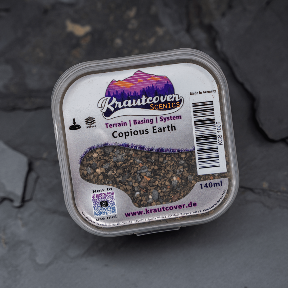 Krautcover Basecovers - Copious Earth 140ml - PACK OF 3