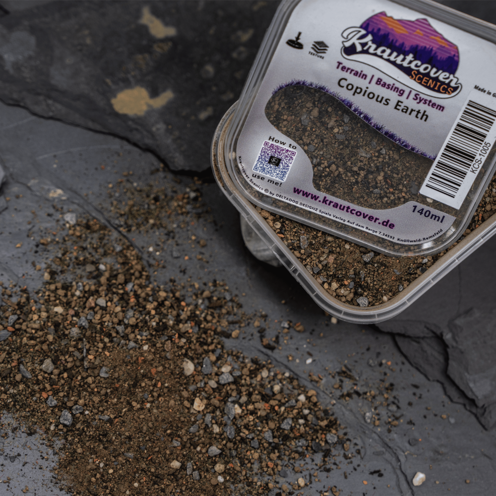 Krautcover Basecovers - Copious Earth 140ml - PACK OF 3