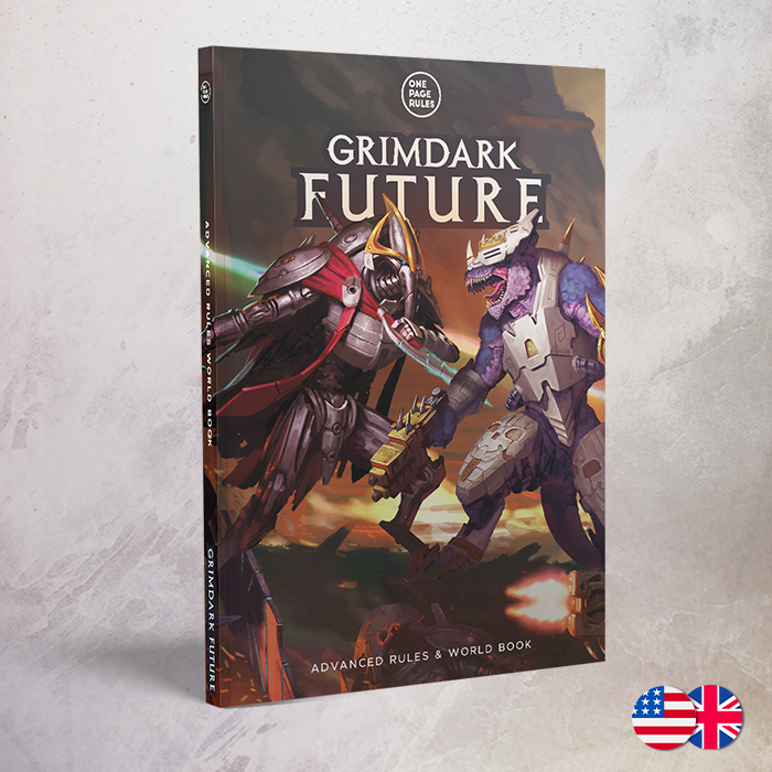 One Page Rules Grimdark Future Advanced Rules & World Book v3.5