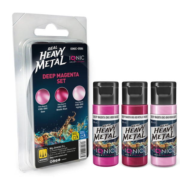 IONIC Smart Colors - Heavy Metal Deep Magenta Set
