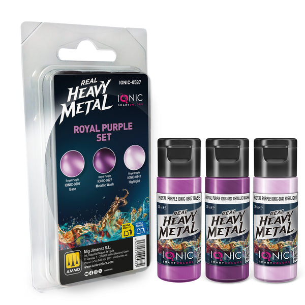 IONIC Smart Colors - Heavy Metal Royal Purple Set