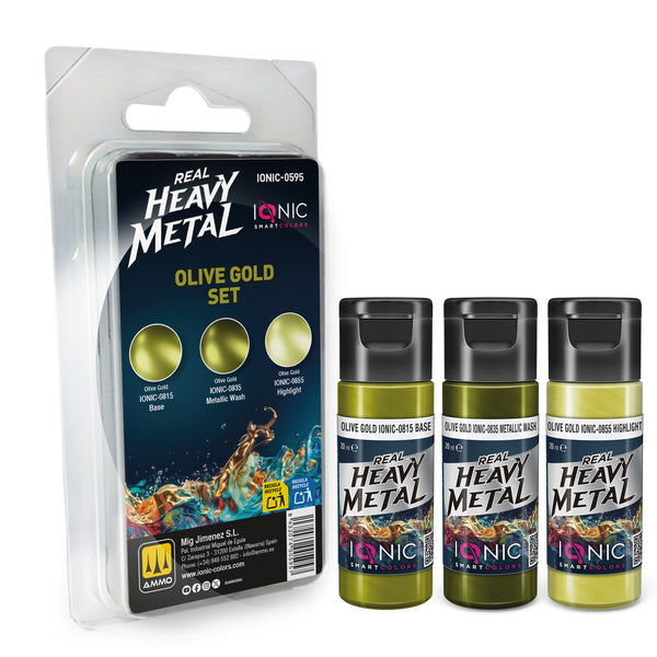 IONIC Smart Colors - Heavy Metal Olive Gold Set