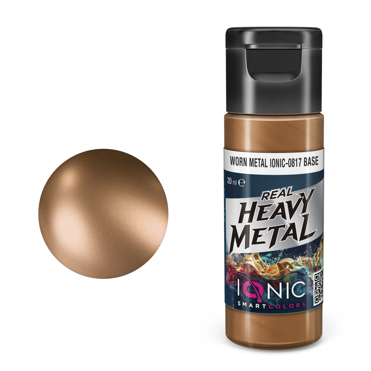 IONIC Smart Colors - Heavy Metal Worn Metal Base 20ml