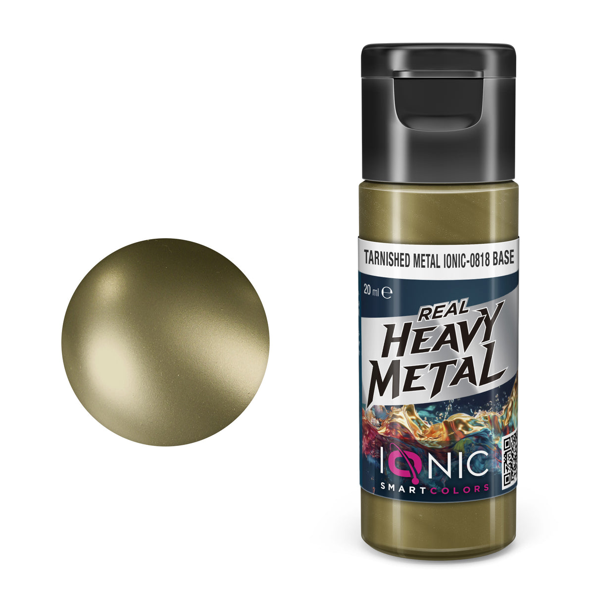 IONIC Smart Colors - Heavy Metal Tarnished Metal Base 20ml