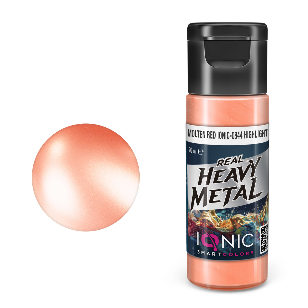 IONIC Smart Colors - Heavy Metal Molten Red Highlight 20ml