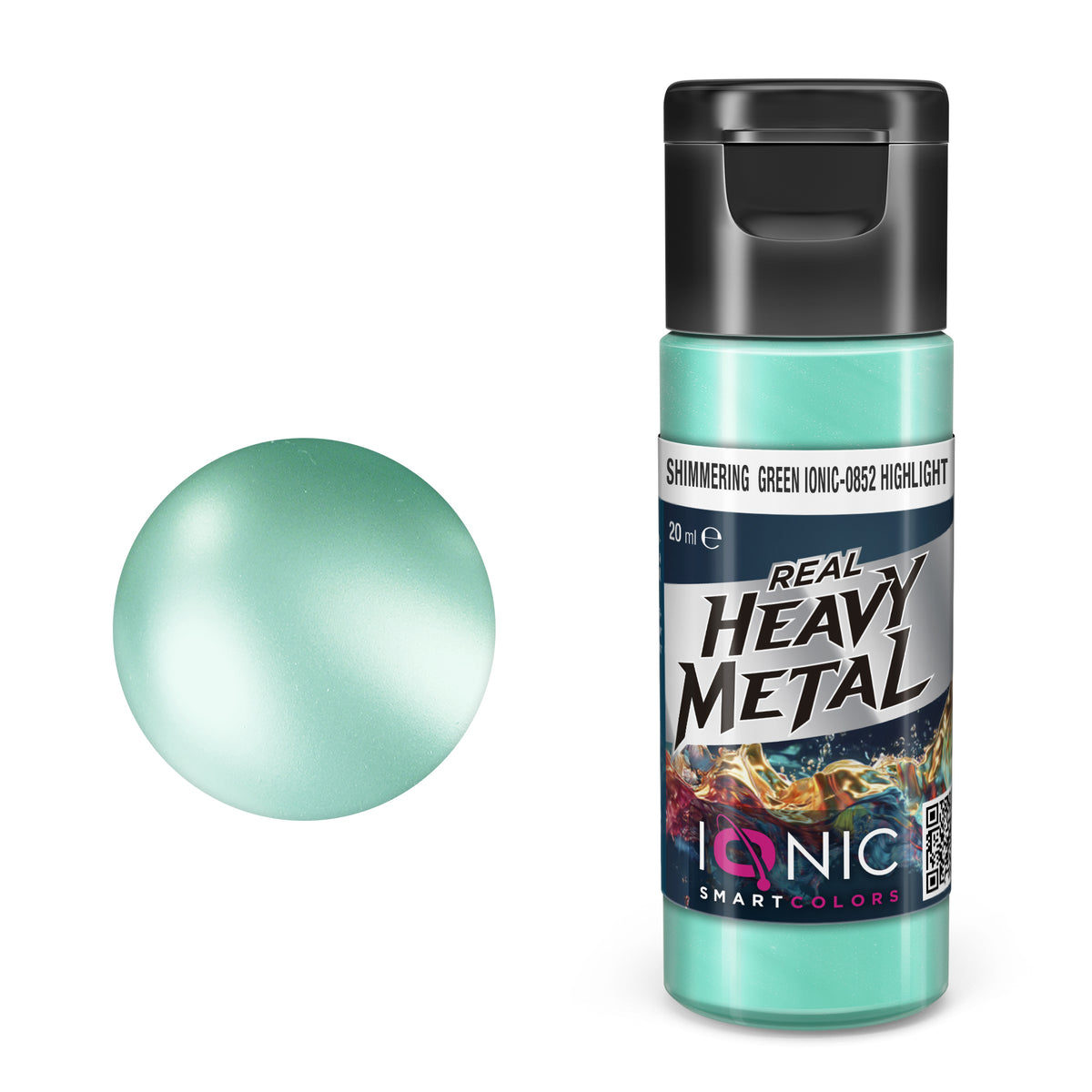 IONIC Smart Colors - Heavy Metal Shimmering Green Highlight 20ml