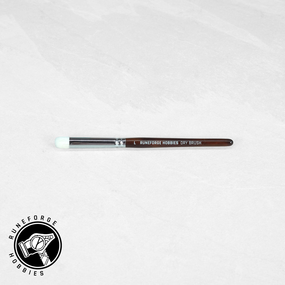 Runeforge Hobbies Natural Dry Brushes - L