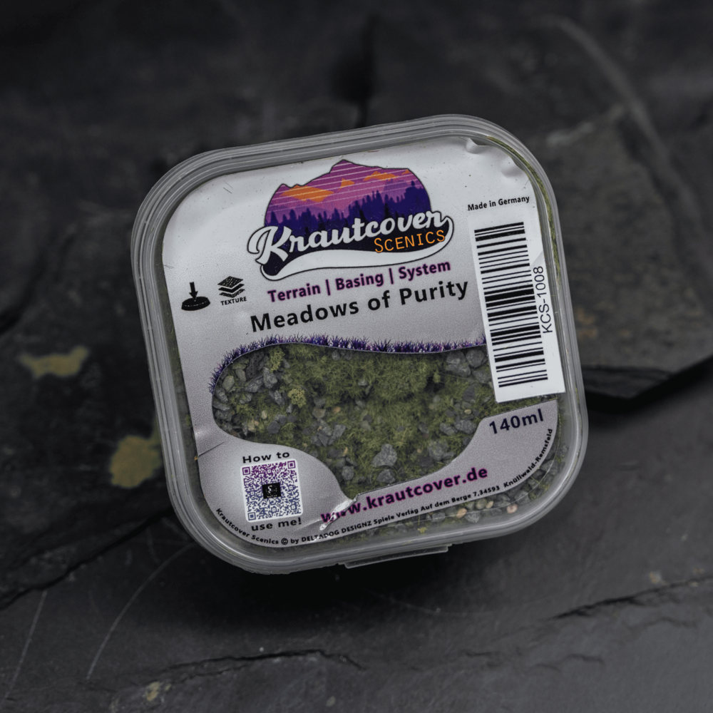 Krautcover Basecovers - Meadows of Purity  140ml - PACK OF 3