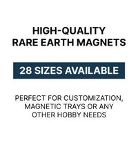 Runeforge Hobbies - N52 Magnets - 2*2mm x50