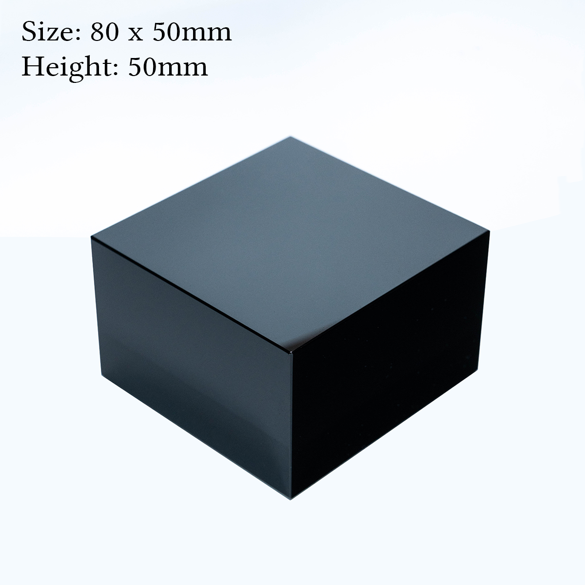 Runeforge Hobbies Premium Display Plinths - Square 80*50mm