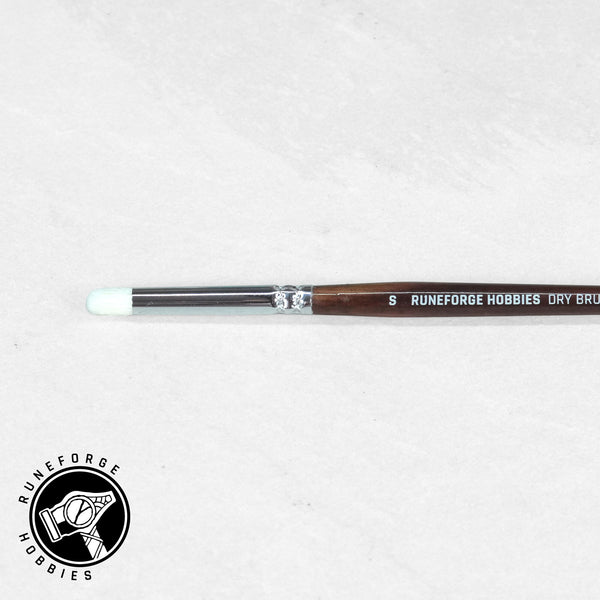Runeforge Hobbies Natural Dry Brushes - S