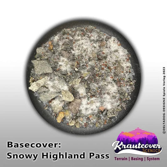 Krautcover Basecovers - Snowy Highland Pass 140ml - PACK OF 3