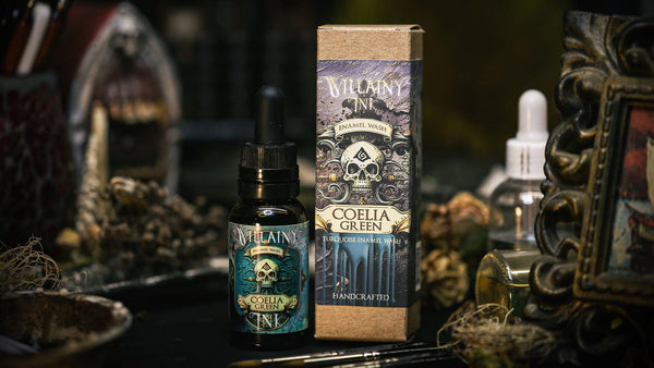 Villainy Inks Phase I - Handcrafted Enamel Washes 30ml - Coelia Green