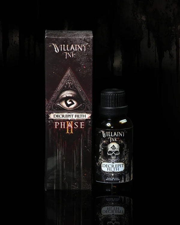 Villainy Inks Phase II - Handcrafted Enamel Washes 30ml - Decreptih Filth