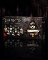 Villainy Inks - Handcrafted Enamel Washes 30ml - Phase II Starter Set x7 colors
