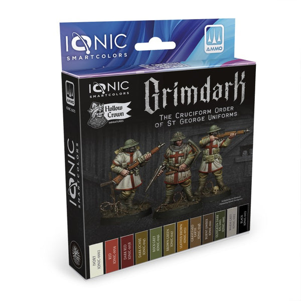 IONIC Smart Colors - Grimdark The Cruciform Order of St George Uniforms Set (12)