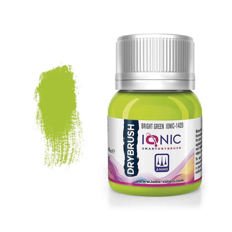 IONIC Drybrush Paints -  Bright Green 40ml