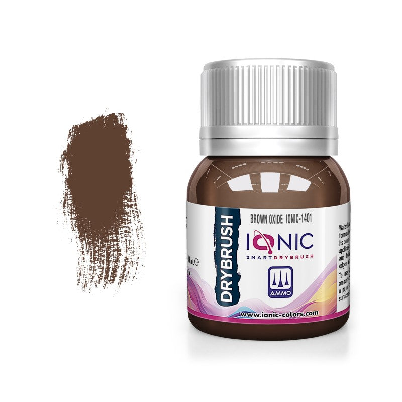 IONIC Drybrush Paints -  Brown Oxide 40ml