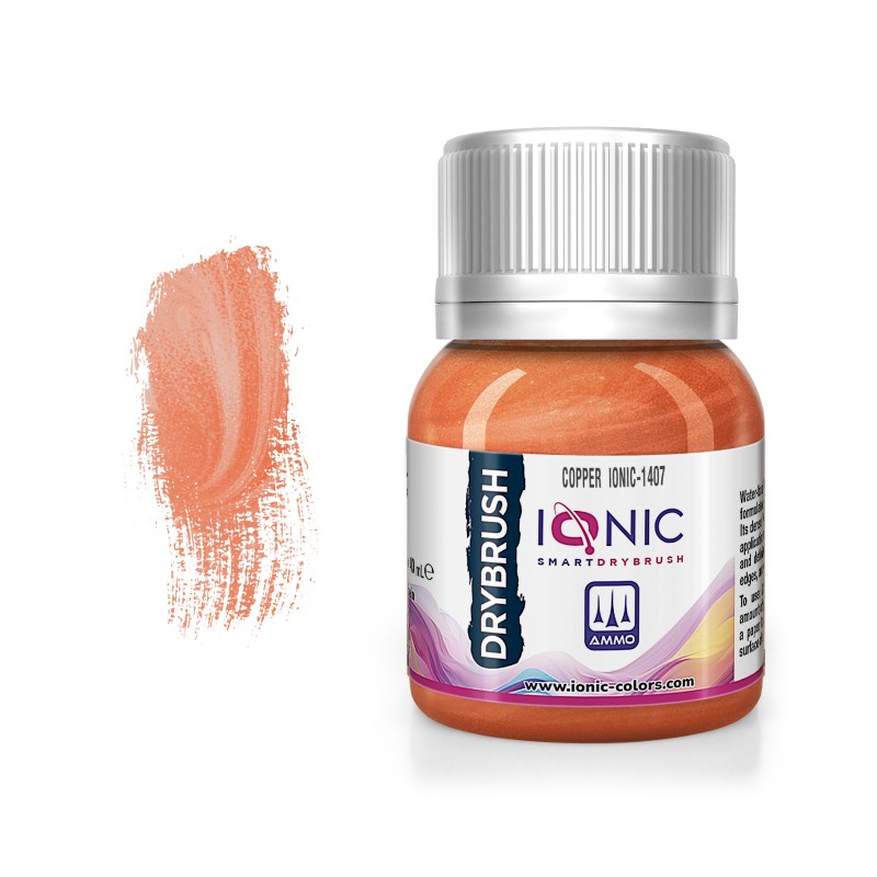 IONIC Drybrush Paints -  Copper 40ml