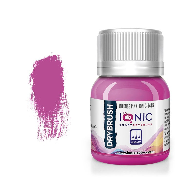 IONIC Drybrush Paints -  Intense Pink 40ml