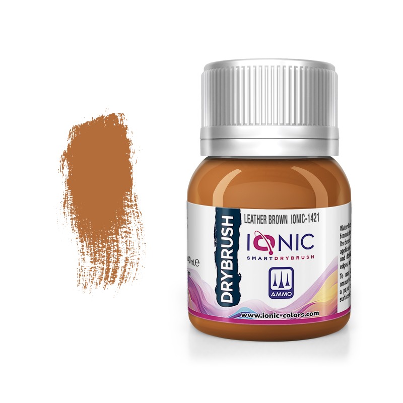 IONIC Drybrush Paints -  Leather Brown 40ml