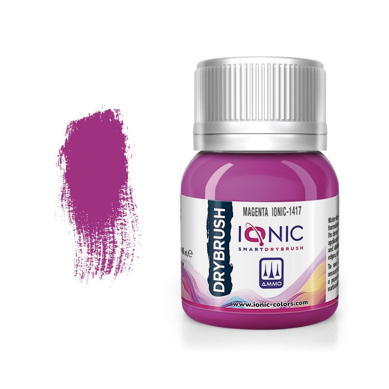 IONIC Drybrush Paints -  Magenta 40ml