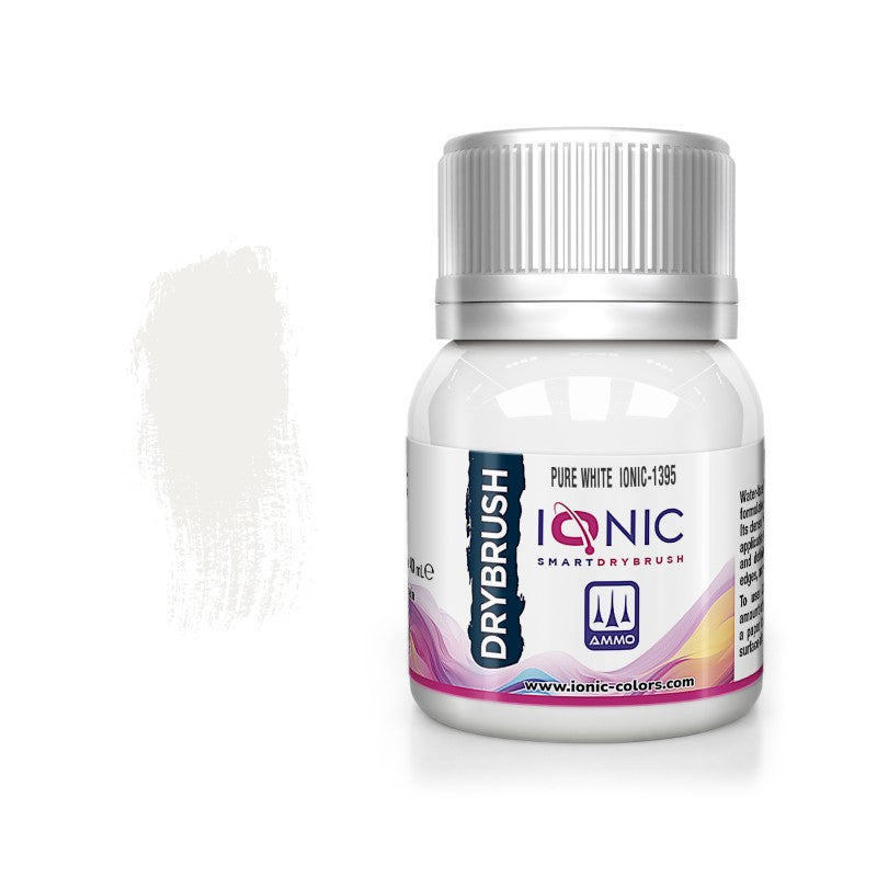 IONIC Drybrush Paints - Pure White 40ml