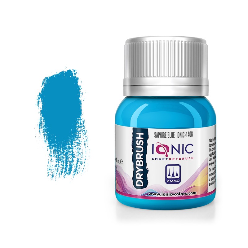 IONIC Drybrush Paints -  Saphire Blue 40ml