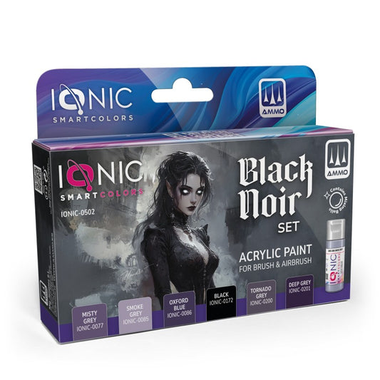 IONIC Smart Colors - Black Noir Set (6)