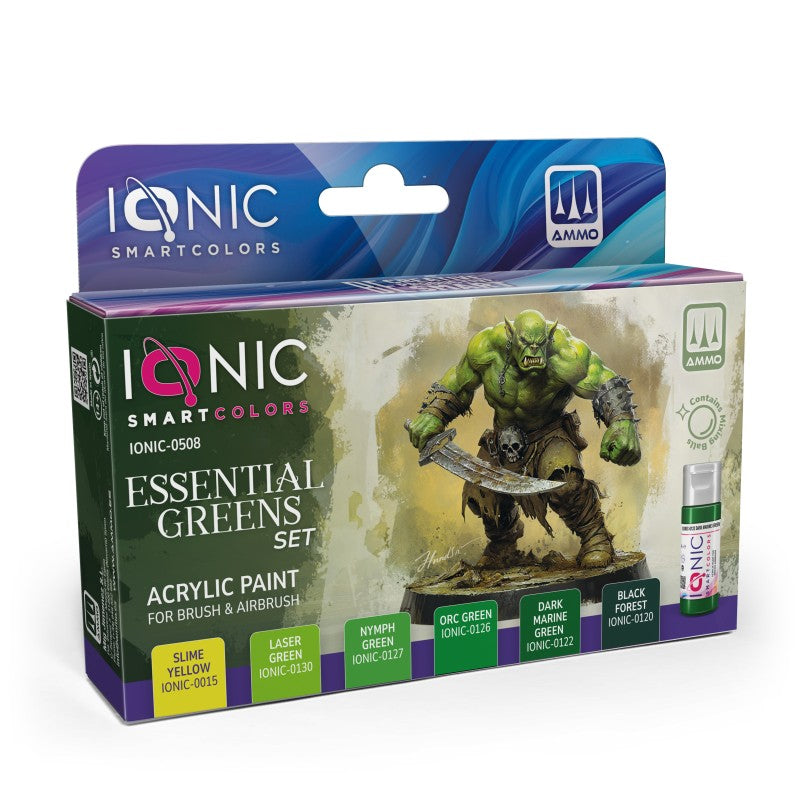 IONIC Smart Colors - Essential Greens Set (6)