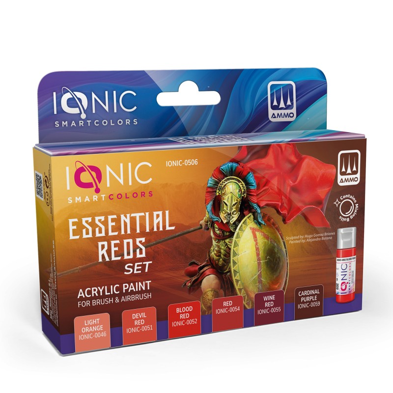 IONIC Smart Colors - Essential Reds Set (6)